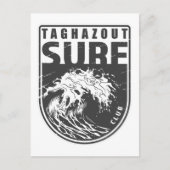 Taghazout Surf Club Marokko Emblem Postkarte (Vorderseite)