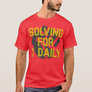 Täglich Algebra Mathe Lehrerin T-Shirt Mädchen, X