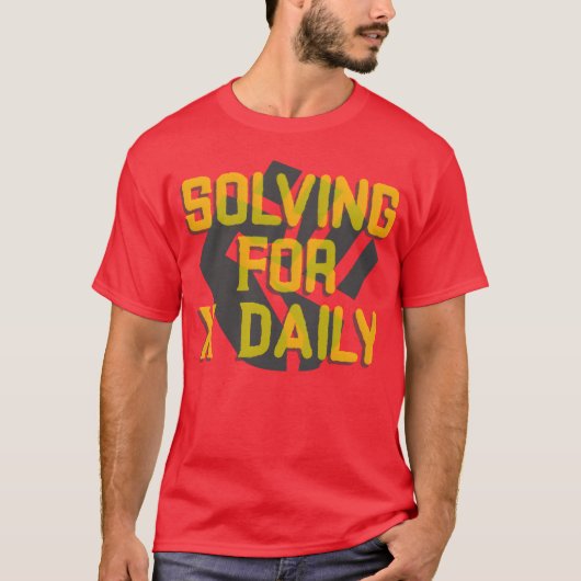 Täglich Algebra Mathe Lehrerin T-Shirt Mädchen, X (Vorderseite)