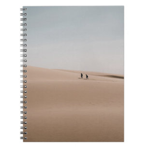 TÄGLICH AUF BROWN SAND SPAZIEREN NOTIZBLOCK