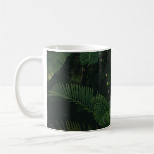TÄGLICH BAUM VON GRÜNEN BANANEN KAFFEETASSE
