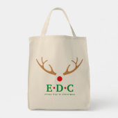 Täglich ist Weihnachten Einkaufstasche (Rückseite)