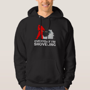 Täglich schaufele ich Hoodie