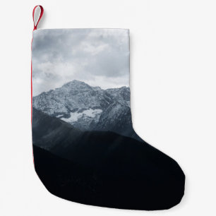 TÄGLICH SCHWARZE UND WEISSE BERGE KLEINER WEIHNACHTSSTRUMPF