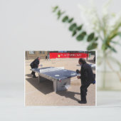 Täglich spielen postkarte (Stehend Vorderseite)