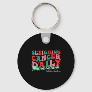 Täglich Weihnachten Strahlentherapie bei Krebs bes Schlüsselanhänger