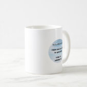 Tägliche Affirmation, Geplante Spontanität Kaffeetasse (VorderseiteRechts)