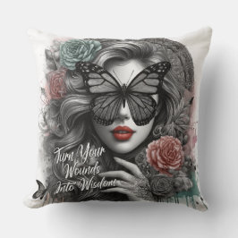 Tägliche Affirmation von Frauen Kissen