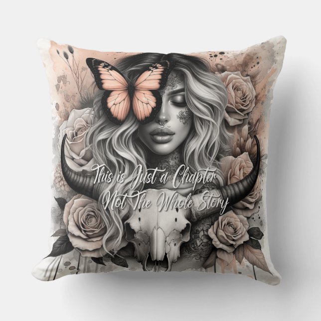 Tägliche Affirmation von Frauen Kissen (Vorderseite)