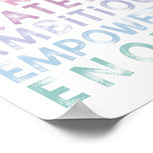 Tägliche Affirmationen für Kinder-Poster Poster (Ecke)