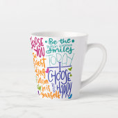 Tägliche Affirmationen Milchtasse (Rechts)