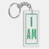 Tägliche Affirmationen Schlüsselanhänger (Vorderseite links)