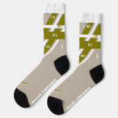 Tägliche ästhetische Komfortsocken Socken (Linkes Detail)