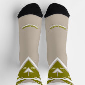 Tägliche ästhetische Komfortsocken Socken (Oben)
