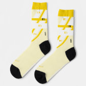 Tägliche ästhetische Komfortsocken Socken (Linkes Detail)