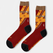 Tägliche ästhetische Komfortsocken Socken (Linkes Detail)
