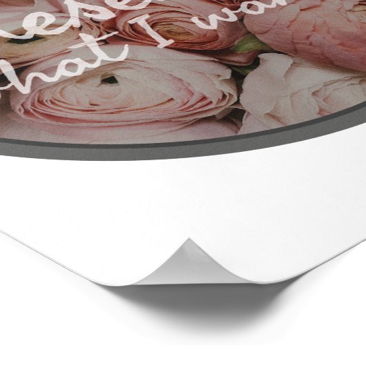 tägliche Bekräftigung der Arbeit Poster (Ecke)