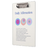 tägliche Bestätigung Klemmbrett (Links)