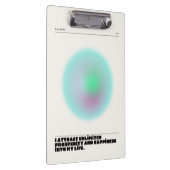 tägliche Bestätigung Klemmbrett (Rechts)