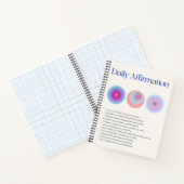 tägliche Bestätigung Notizblock (Innenseite)