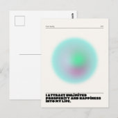 tägliche Bestätigung Postkarte (Vorne/Hinten)