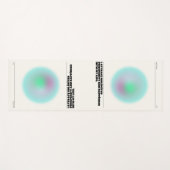 tägliche Bestätigung Yogamatte (Vorderseite (Horizontal))