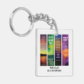 TÄGLICHE BIBEFÄHIGUNGEN Personalisiert Christlich Schlüsselanhänger (Vorderseite links)