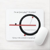 [tägliche] christliche Mausunterlage Mousepad (Mit Mouse)