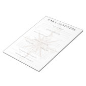 Tägliche Dankbarkeit & Mood Tracker Notizblock (angewinkelt)