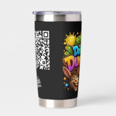 Tägliche Dosis Dumbassery-Thermalbecher Thermobecher (Rechts)