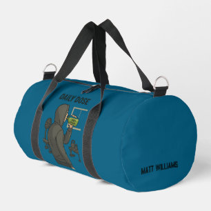 Tägliche Dosis Turnbeutel für Fitnessliebhaber Duffle Bag