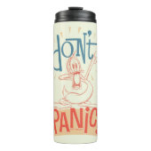 TÄGLICHE DUCK™| Keine Panik! Thermosbecher (Vorderseite)