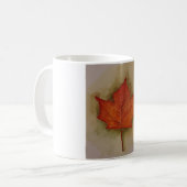 Tägliche Empress Herbstblatt Kaffeetasse (Vorderseite Links)