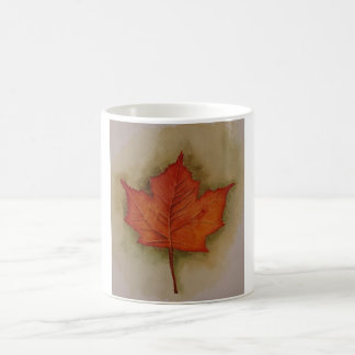 Tägliche Empress Herbstblatt Kaffeetasse