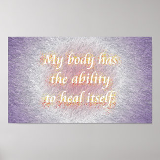 Tägliche Erinnerung - Fähigkeitenplakat Poster