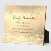 Tägliche Erinnerung Fotoplatte (Seite)