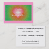 Tägliche Erinnerung - Gewohnheiten Terminkarte (Vorne/Hinten)