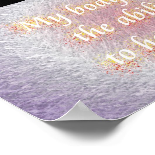 Tägliche Erinnerung - Mobilität Poster (Ecke)