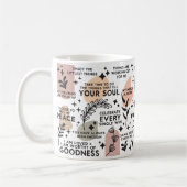 Tägliche Erinnerungen Affirmation Tasse (Links)