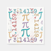 Tägliche farbige Papierservietten (Vorderseite)