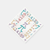 Tägliche farbige Papierservietten (Ecke)