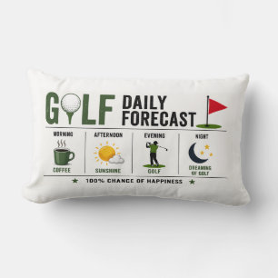 Tägliche Golfvorhersage Lendenkissen