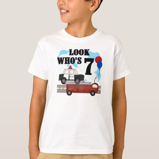 Tägliche Held-7. Geburtstag T-Shirt (Vorderseite)