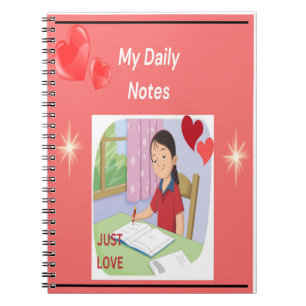 Tägliche Hinweise & Clipart Spaß: Personalisiertes Notizblock