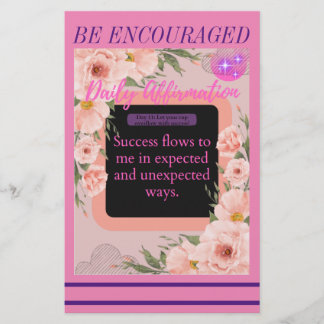 Tägliche Informationskarte (Tag 11) Briefpapier