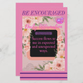 Tägliche Informationskarte (Tag 11) Briefpapier (Vorne/Hinten)