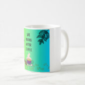 Tägliche Kaffee-Tasse Kaffeetasse (VorderseiteRechts)