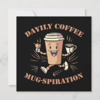 tägliche Kaffeemugspiration
