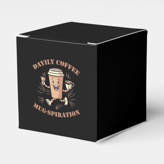 tägliche Kaffeemugspiration Geschenkschachtel (Vorderseite)