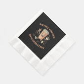 tägliche Kaffeemugspiration Serviette (Ecke)